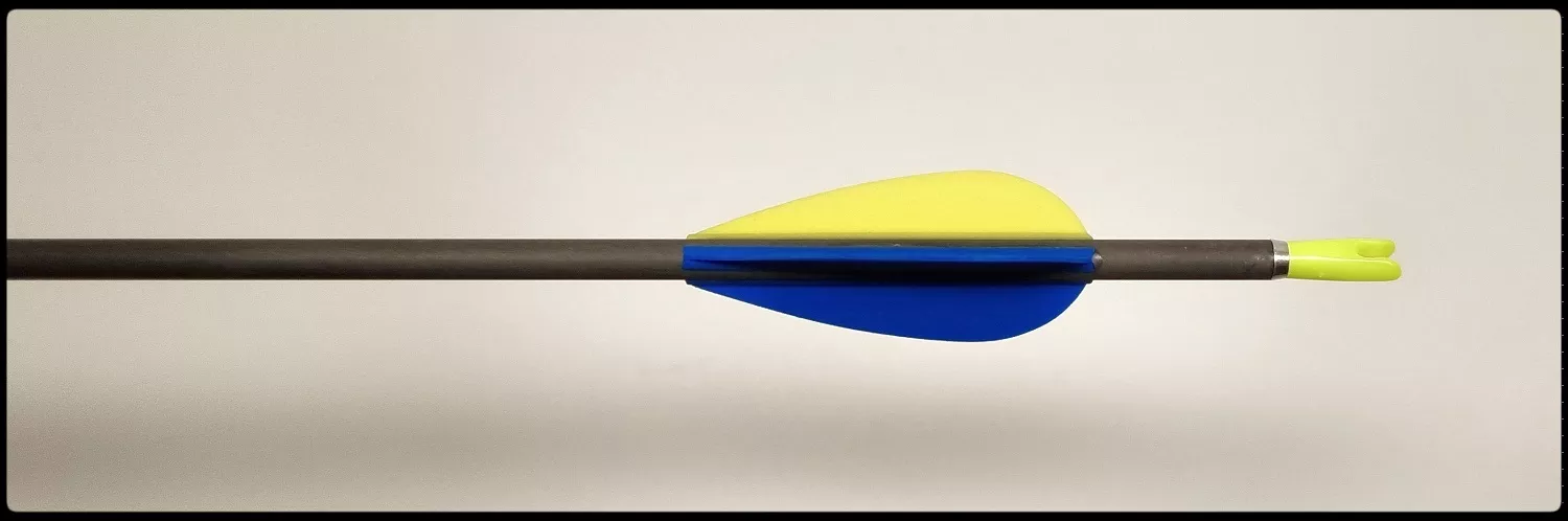 Křidélka a končík šípu Avalon Carbon Tyro